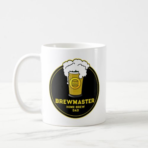Brewmaster Beer home_brew Dad Coffee Mug