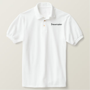 Brewmaster Embroidered Polo Shirt