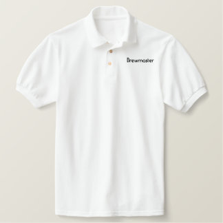 Brewmaster Embroidered Polo Shirt