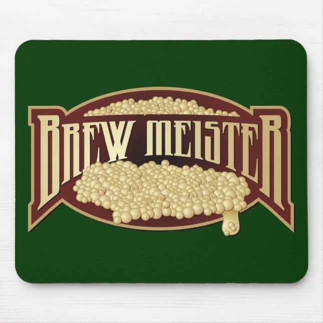 BrewMeister Mouse Pad (Front)