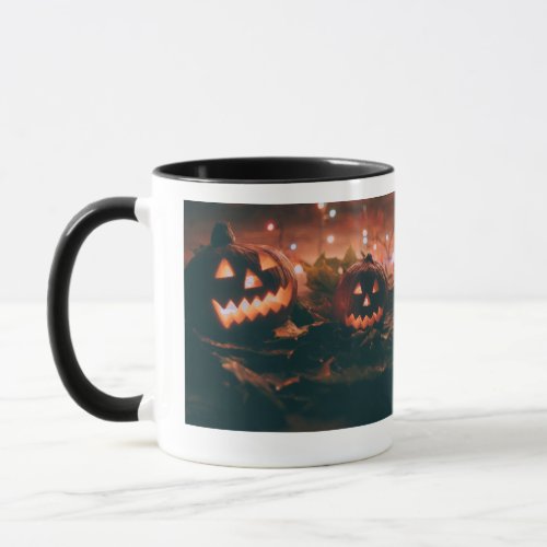 Brews and Boos Capturing the Magic of Halloween Mug