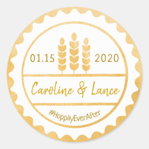 Brews Before I Do's Beer Bottle Cap Sticker