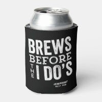 Brews before I Do's beer wedding personalized