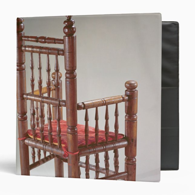 Brewster Chair 3 Ring Binder (Front/Inside)