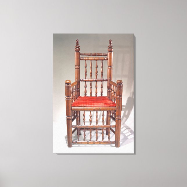 Brewster Chair Canvas Print (Front)