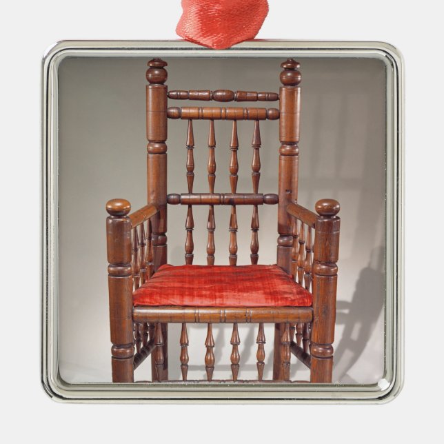 Brewster Chair Metal Ornament (Front)