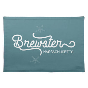 Brewster Massachusetts Nautical Cloth Placemat