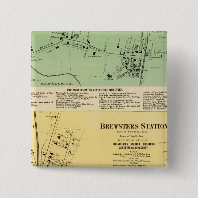 Brewsters Sta, Patterson Button (Front)