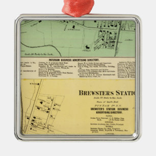 Brewsters Sta, Patterson Metal Ornament