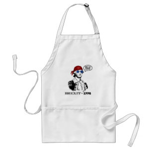Brexit 1776 George Washington Cool Sunglasses Adult Apron