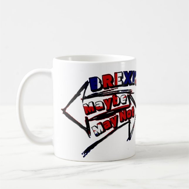 Brexit Coffee Cup or Tea Mug (Left)