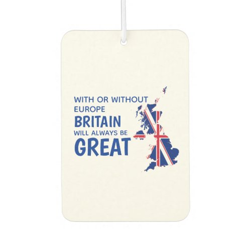 BREXIT GREAT BRITAIN EUROPE AIR FRESHENER