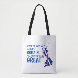 BREXIT GREAT BRITAIN EUROPE TOTE BAG