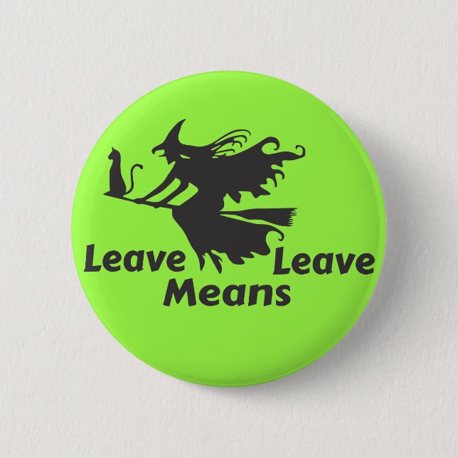 brexit pinback button (Front)