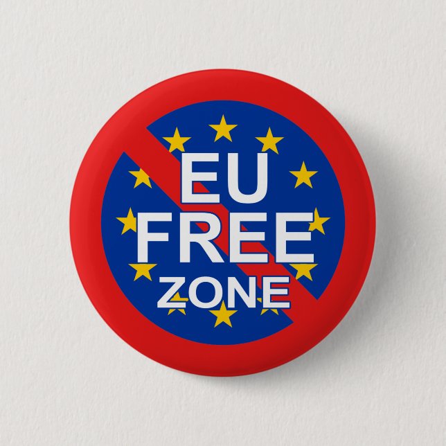 BREXIT PINBACK BUTTON (Front)