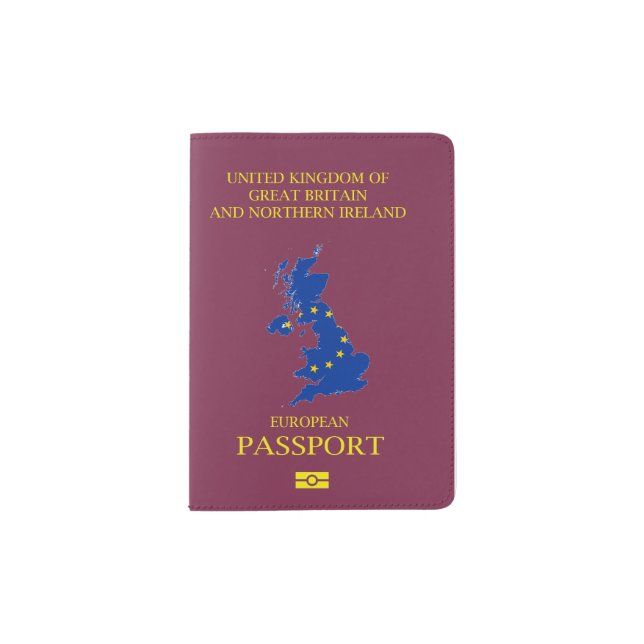 Brexit Remainer Passport - European Passport Holder (Front)