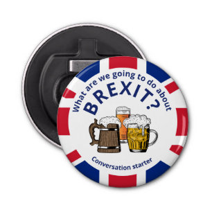 BREXIT Union Jack Conversation Starter Bottle Opener
