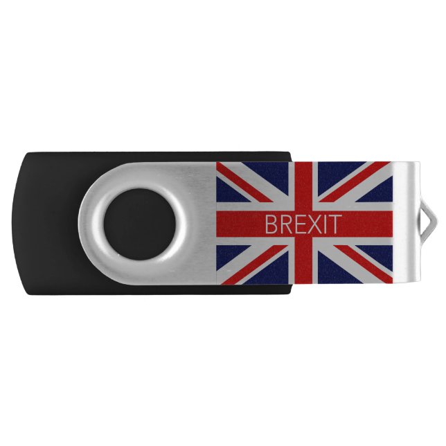 BREXIT UNION JACK - HIGH QUALITY IMAGE FLASH DRIVE (Front)