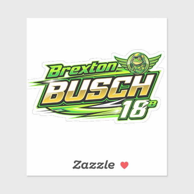 Brexton Busch Tee Sticker (Sheet)
