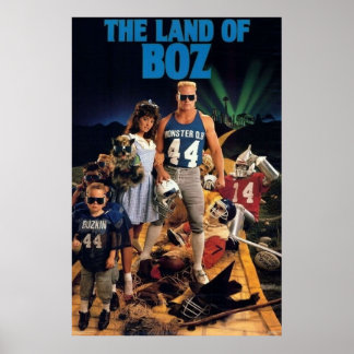BRIAN BOSEWORTH  THE LAND OF BOZ POSTER