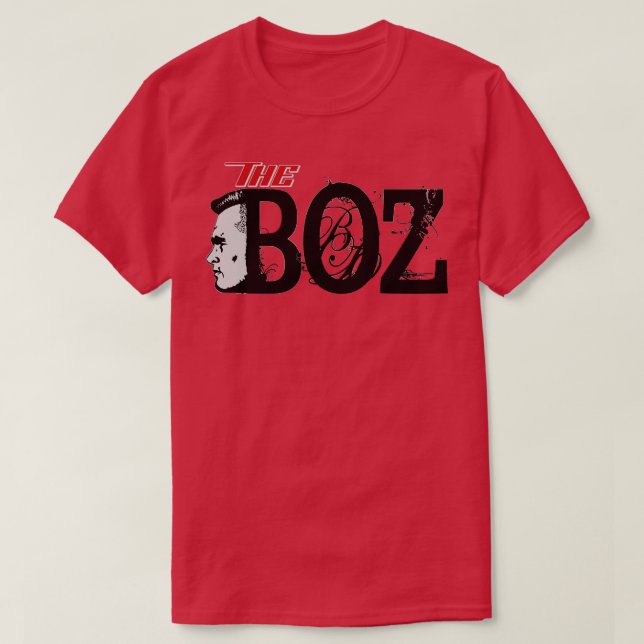 Brian Bosworth The BOZ American T-Shirt (Design Front)