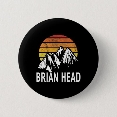 Brian Head Iron County Utah Usa Ski Resort Snowboa Button