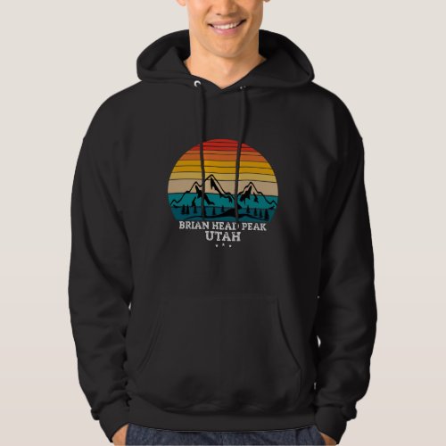 BRIAN HEAD PEAK UTAH HOODIE