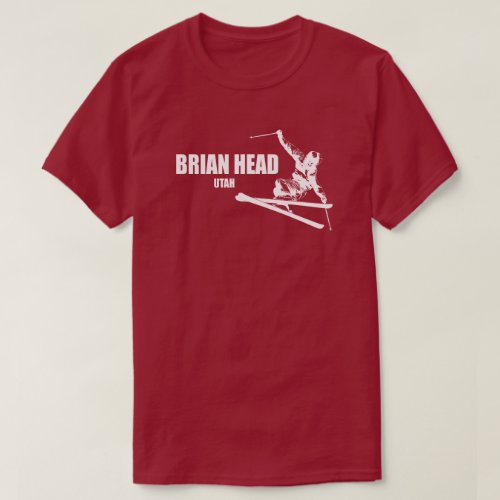 Brian Head Resort Utah Skier T_Shirt