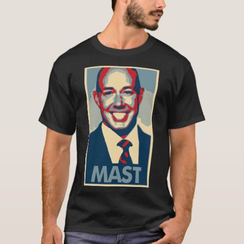 Brian Mast Poster Political Parody T_Shirt