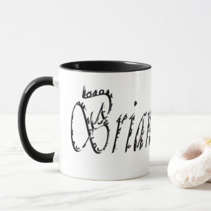 Brian, Name Cursive Logo, Combo Coffee Mug