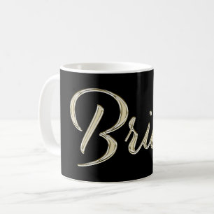 Brian Name whitegold Tasse Teetasse Kaffetasse Coffee Mug