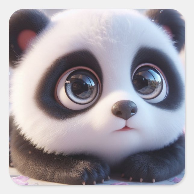 "Brian" Square Sticker (Front)