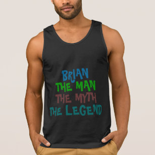 Legend Myth The Man Myth Male Tank Top Frank Man