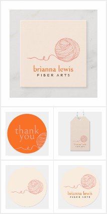 Brianna Fiber Artist Marketing Materials