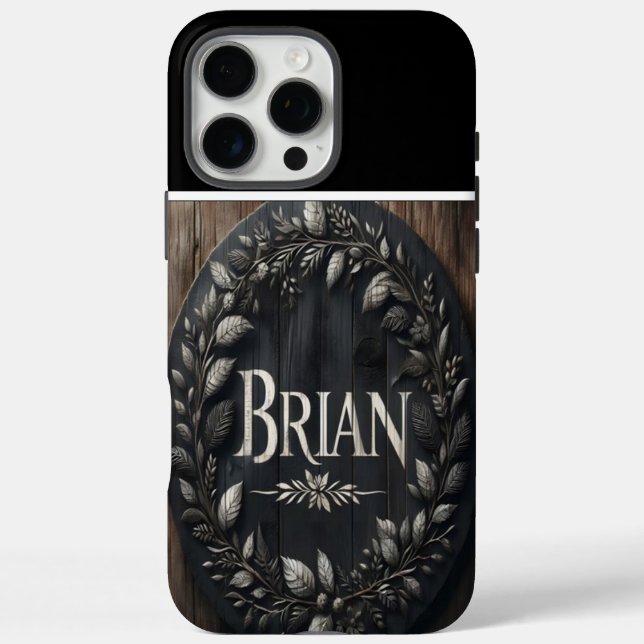 Brian's Rustic Farmhouse Sign Case-Mate iPhone Case (Back)