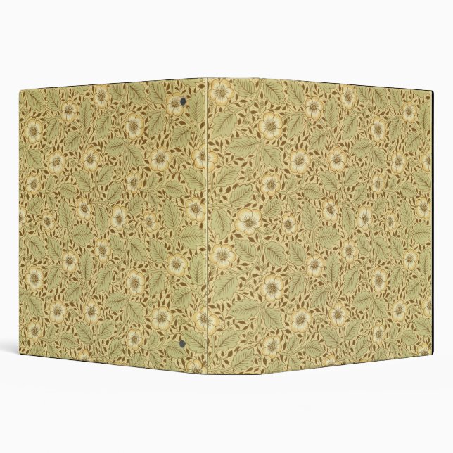 'Briar Rose' wallpaper design 3 Ring Binder (Background)