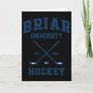 Briar U Hockey Off Campus Graham 44 Two Side Card