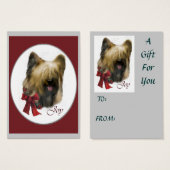 Briard Christmas Gifts (Front & Back)