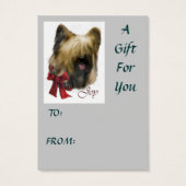 Briard Christmas Gifts (Back)