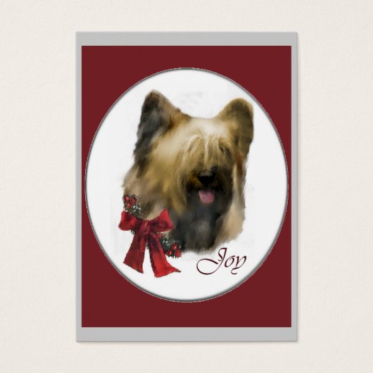 Briard Christmas Gifts (Front)