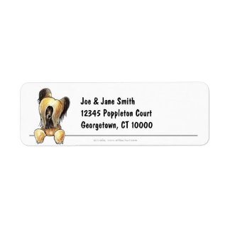 Briard Clean and Simple Label