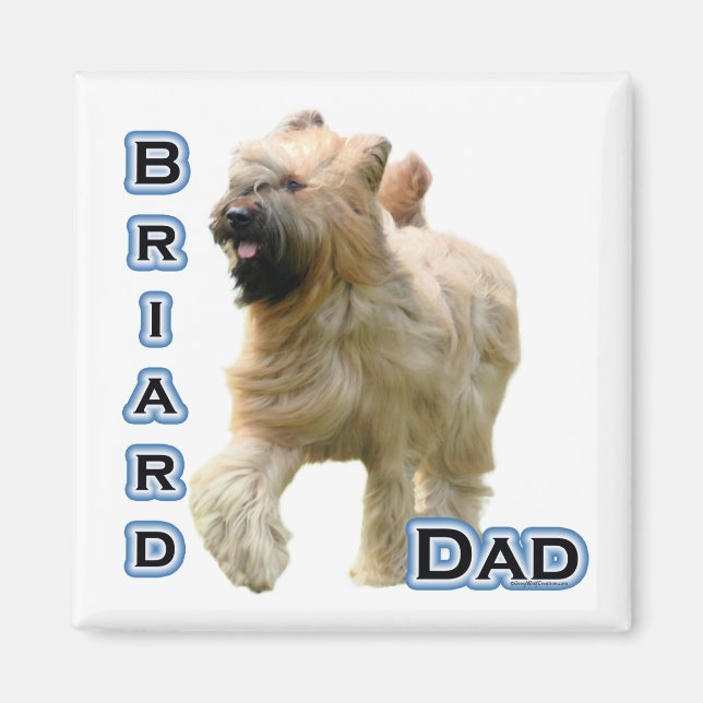 Briard Dad 4 - Magnet (Front)