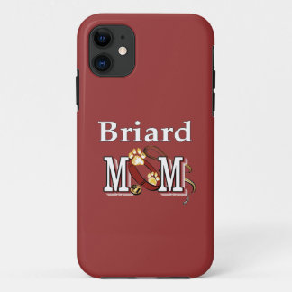 Briard Dog MOM iPhone 11 Case
