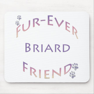 Briard Furever Mouse Pad