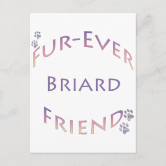 Briard Furever Postcard