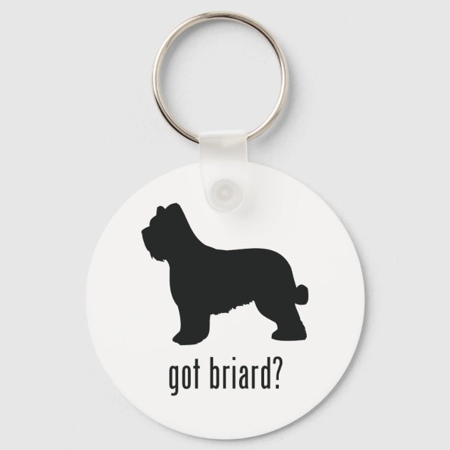 Briard Keychain (Front)