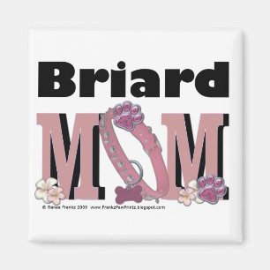 Briard MOM Magnet