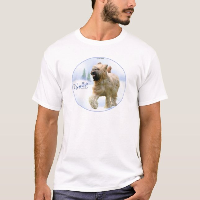 Briard Noel T-Shirt (Front)