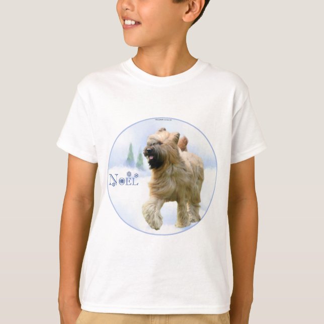 Briard Noel T-Shirt (Front)