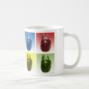 Briard Pop Art Coffee Mug